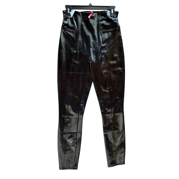 Spanx Faux Patent Leather Leggings - Picture 1 of 3